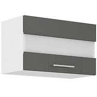 Konyhaszekrény Lara 60gus-36 1f Mdf szürke fényes