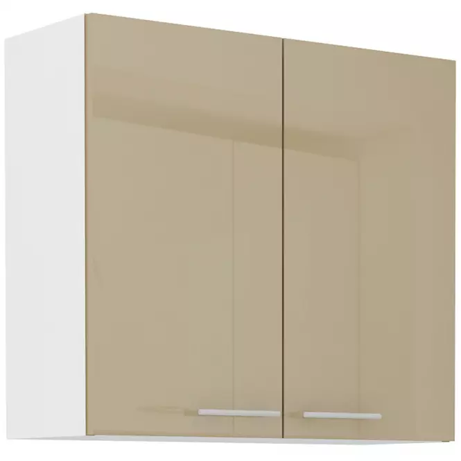 Konyhaszekrény Lara 80g-72 2f Mdf Cappucino fényes