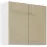Konyhaszekrény Lara 80g-72 2f Mdf Cappucino fényes