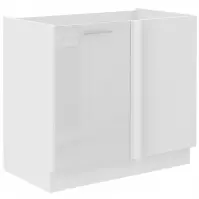 Konyhaszekrény Lara105 Nd 1f Bb Mdf Fehér fényes