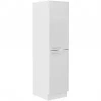 Konyhaszekrény Lara 30dk-162 Cargo 1f Bb Mdf Fehér fényes