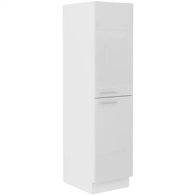Konyhaszekrény Lara 30dk-162 Cargo 1f Bb Mdf Fehér fényes