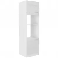 Konyhaszekrény Lara 60dpm-210 2f Bb Mdf Fehér fényes