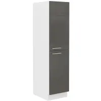 Konyhaszekrény Lara 30dk-162 Cargo 1f Bb Mdf szürke fényes