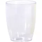 Virágcserép Coubi átlátszó DUOW130P CPNP