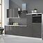 Konyhaszekrény Lara 60dk-210 2f Bb Mdf szürke fényes,7