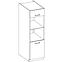 Konyhaszekrény Lara 60dpm-210 2f Bb Mdf Szary fényes,2