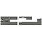 Konyhaszekrény Lara 60dpm-210 2f Bb Mdf Szary fényes,4