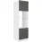 Konyhaszekrény Lara 60dpm-210 2f Bb Mdf szürke fényes