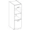 Konyhaszekrény Lara 60dpm-210 2f Bb Mdf szürke fényes,2