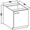 Konyhaszekrény Lara 60d 1f Bb Mdf Cappucino fényes,2