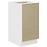 Konyhaszekrény Lara 40d 1f Bb Mdf Cappucino fényes