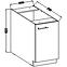 Konyhaszekrény Lara 40d 1f Bb Mdf Cappucino fényes,2
