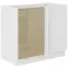 Konyhaszekrény Lara105 Nd 1f Bb Mdf Cappucino fényes