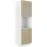 Konyhaszekrény Lara 60dp-210 2f Bb Mdf Cappucino fényes