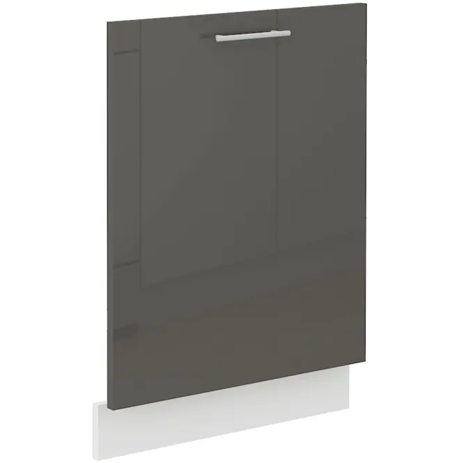 Konyhaszekrény Lara  Zm.713x596 Mdf szürke fényes