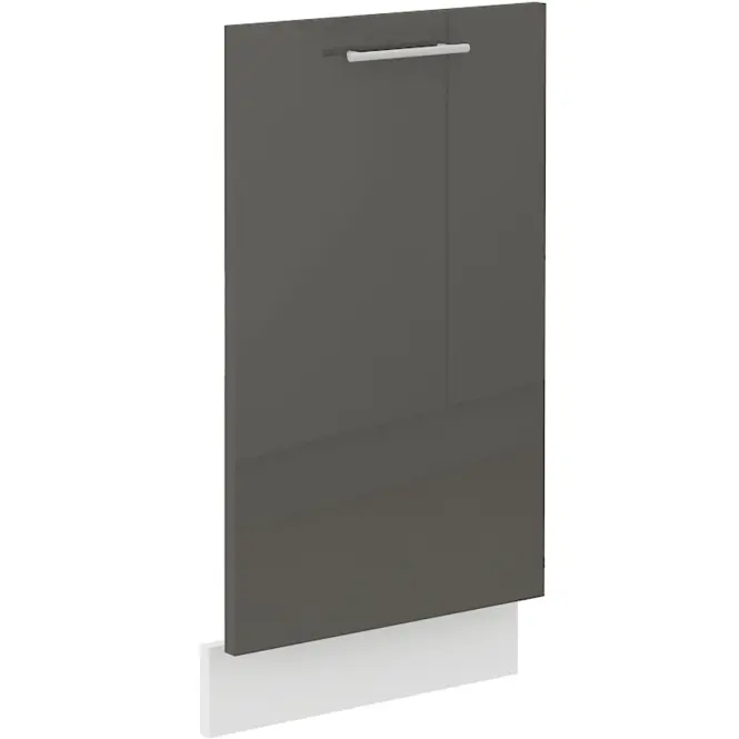 Konyhaszekrény Lara  Zm.713x446 Mdf szürke fényes