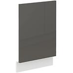 Konyhaszekrény Lara  Zm.570x446 Mdf szürke fényes