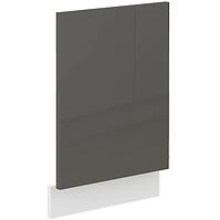 Konyhaszekrény Lara  Zm.570x446 Mdf szürke fényes