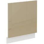 Konyhaszekrény Lara  Zm.570x596 Mdf Cappucino fényes