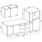 Konyhabútor Lara 280 Mdf szürke fényes,2