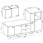Konyhabútor Lara 280 Mdf Cappucino fényes,2