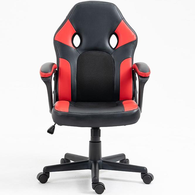 Gaming szék Toledo fekete/piros