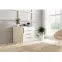 Komód Sorento 120x89x48 fehér/Lamel Karany kraft,3