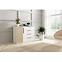 Komód Sorento 120x89x48 fehér/Lamel Karany kraft,3