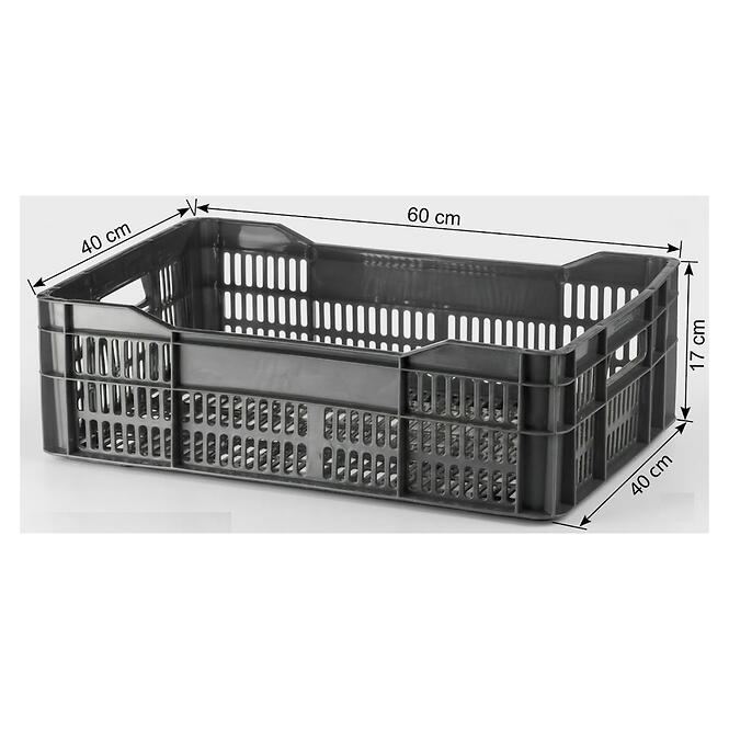 Doboz 600x400x170 zöld