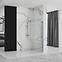 Zuhanyfal Walk-in Aero ˝N˝ Rea K7553 90x195 króm,3
