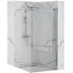 Zuhanyfal Walk-in Aero ˝N˝ Rea K3021 110x195 króm