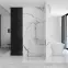 Zuhanyfal Walk-in Aero ˝N˝ Rea K3021 110x195 króm,4