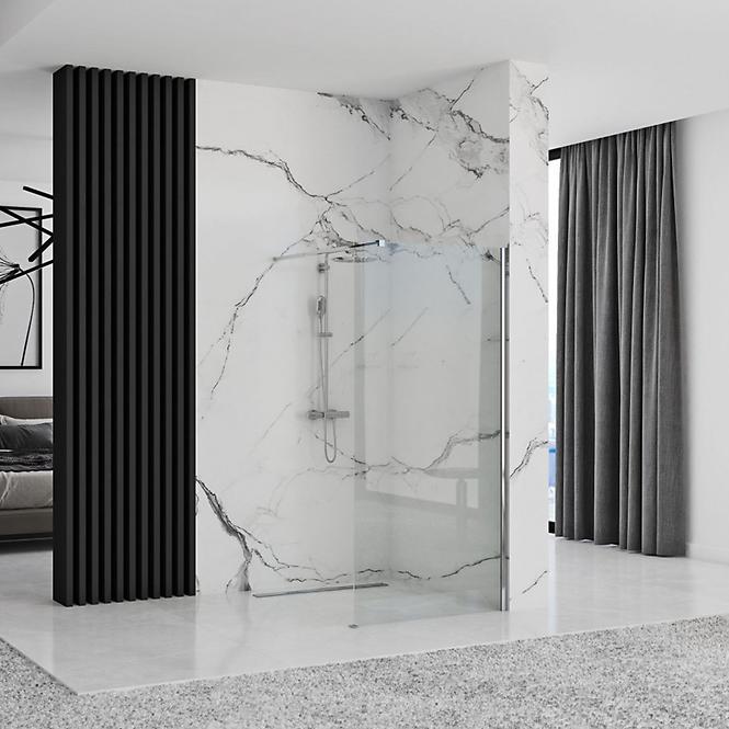 Zuhanyfal Walk-in Aero ˝N˝ Rea K7840 70x195 króm,3