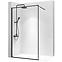 Zuhanyfal Walk-in Bler Rea K7634 100x195 black