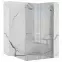 Zuhanyfal Walk-in Cortis Rea K7210 100x200 króm,2