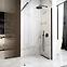 Zuhanyfal Walk-in Aero Rea K6599 120x195 black,4