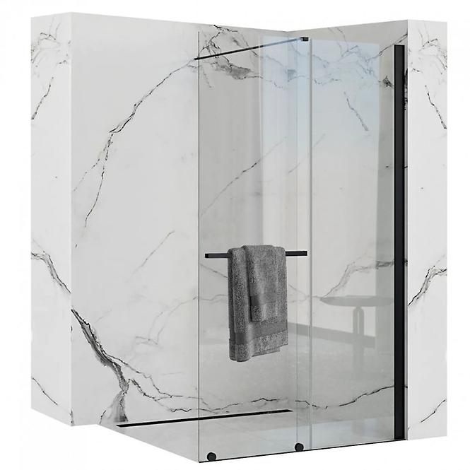 Zuhanyfal Walk-in Cortis Rea K8880 120x200 black