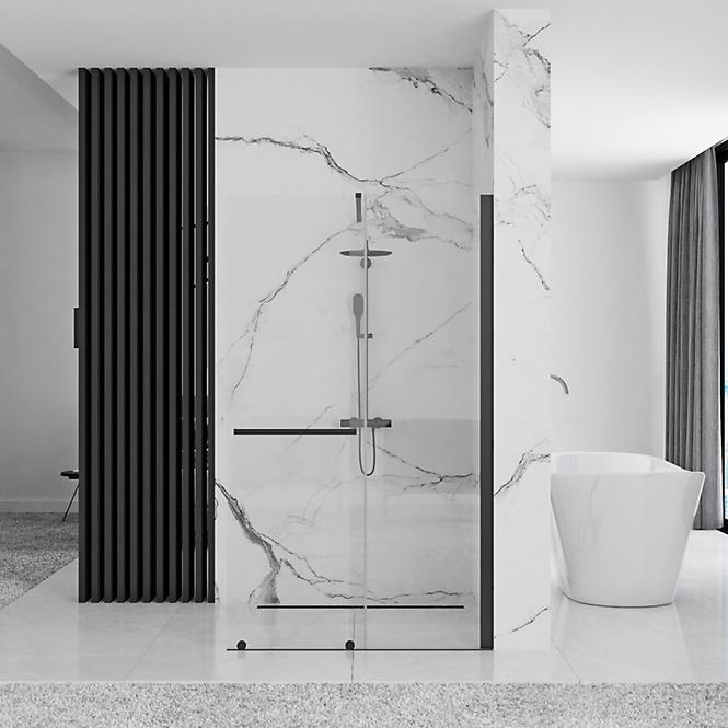 Zuhanyfal Walk-in Cortis Rea K8880 120x200 black