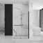 Zuhanyfal Walk-in Cortis Rea K8880 120x200 black,7