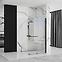 Zuhanyfal Walk-in Cortis Rea K7740 100x200 black,5