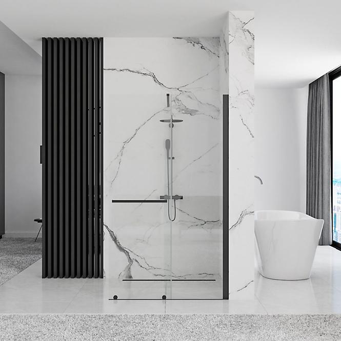 Zuhanyfal Walk-in Cortis Rea K7740 100x200 black