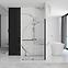 Zuhanyfal Walk-in Cortis Rea K7740 100x200 black,7