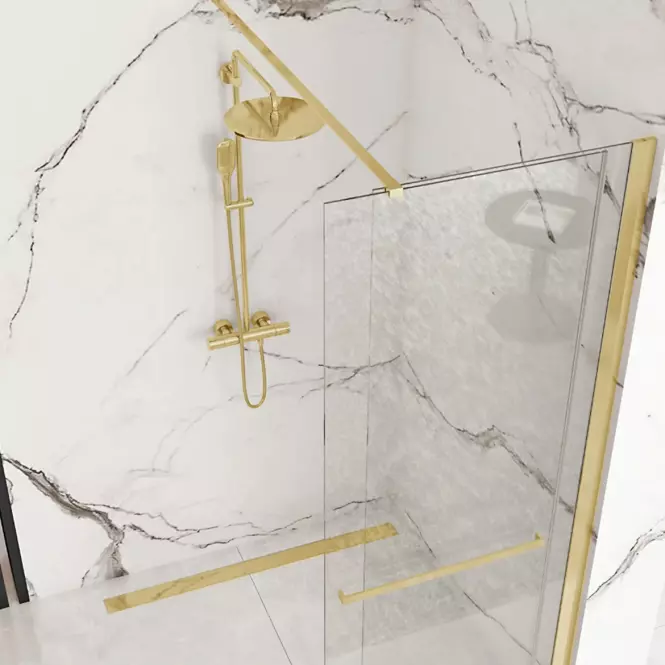 Zuhanyfal Walk-in Cortis Rea K8484 100x200 gold