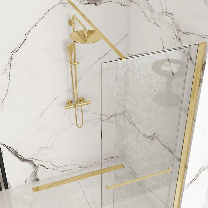 Zuhanyfal Walk-in Cortis Rea K8485 120x200 gold