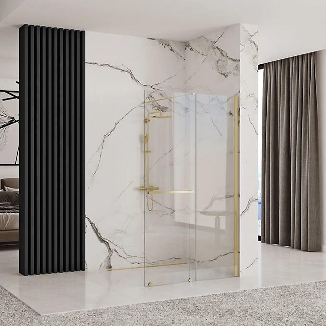 Zuhanyfal Walk-in Cortis Rea K8485 120x200 gold