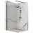 Zuhanyfal Walk-in Aero Intimo Rea K4123 90x200 black
