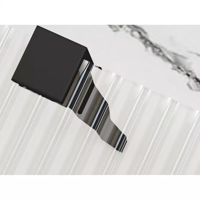 Zuhanyfal Walk-in Aero Intimo Rea K4123 90x200 black
