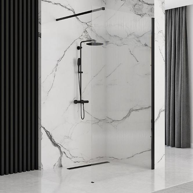 Zuhanyfal Walk-in Aero Intimo Rea K4123 90x200 black