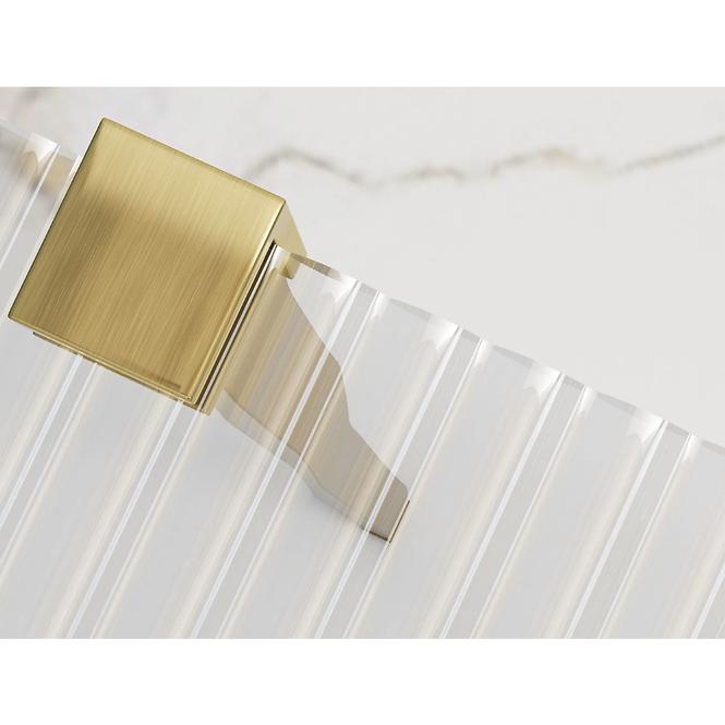 Zuhanyfal Walk-in Aero Intimo Rea K4126 100x200 gold brush